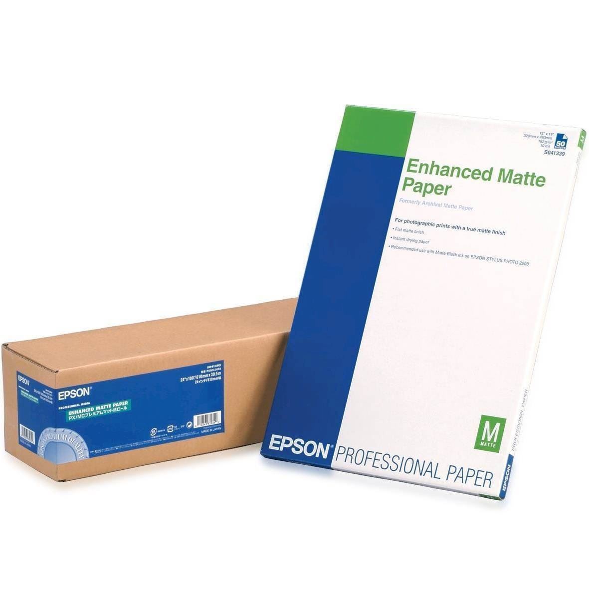 Epson Enhanced Matte Paper 192 g A4 250 ark C13S041718